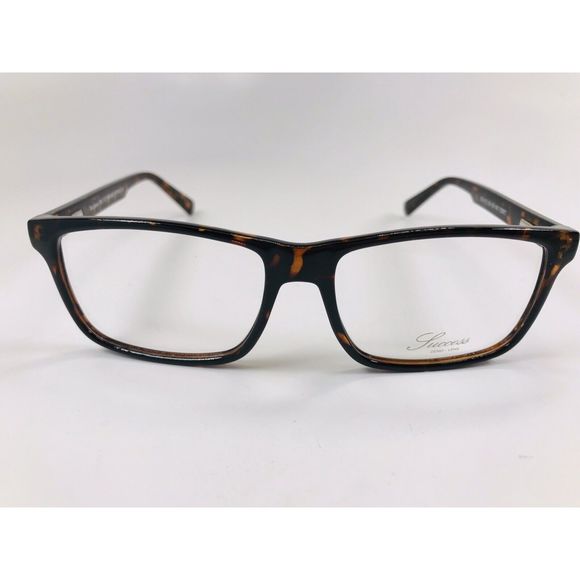 New Designer Inspired SUCCESS SS-112 Tortoise Eyeglasses 55mm with Case main image 6
